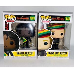 Funko Pop! Cool‎ Runnings - Sanka Coffie #103 & Irving 'Irv' Blitzer #1084